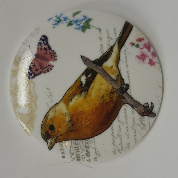 KENT POTTERY BIRD CUP WITH LID - Picture 13 of 15